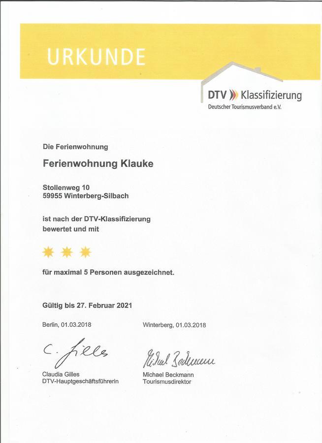 Ferienwohnung Klauke Winterberg Kültér fotó